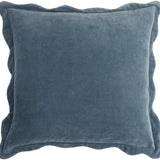 Keiichi Effervescent Woven Cushion – Dusky Indigo
