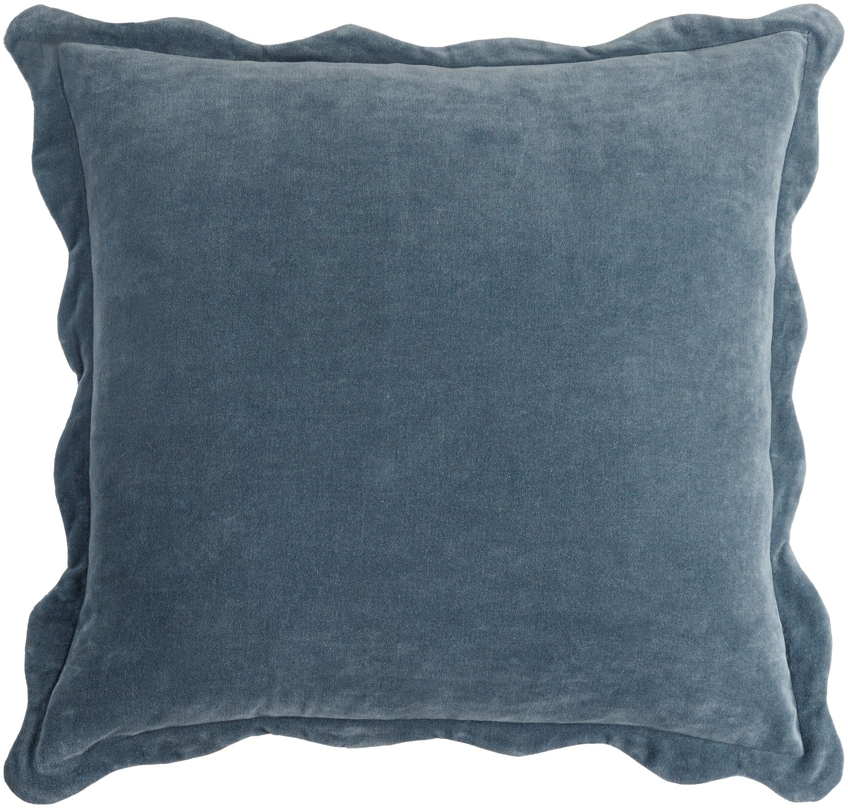 Keiichi Effervescent Woven Cushion – Dusky Indigo