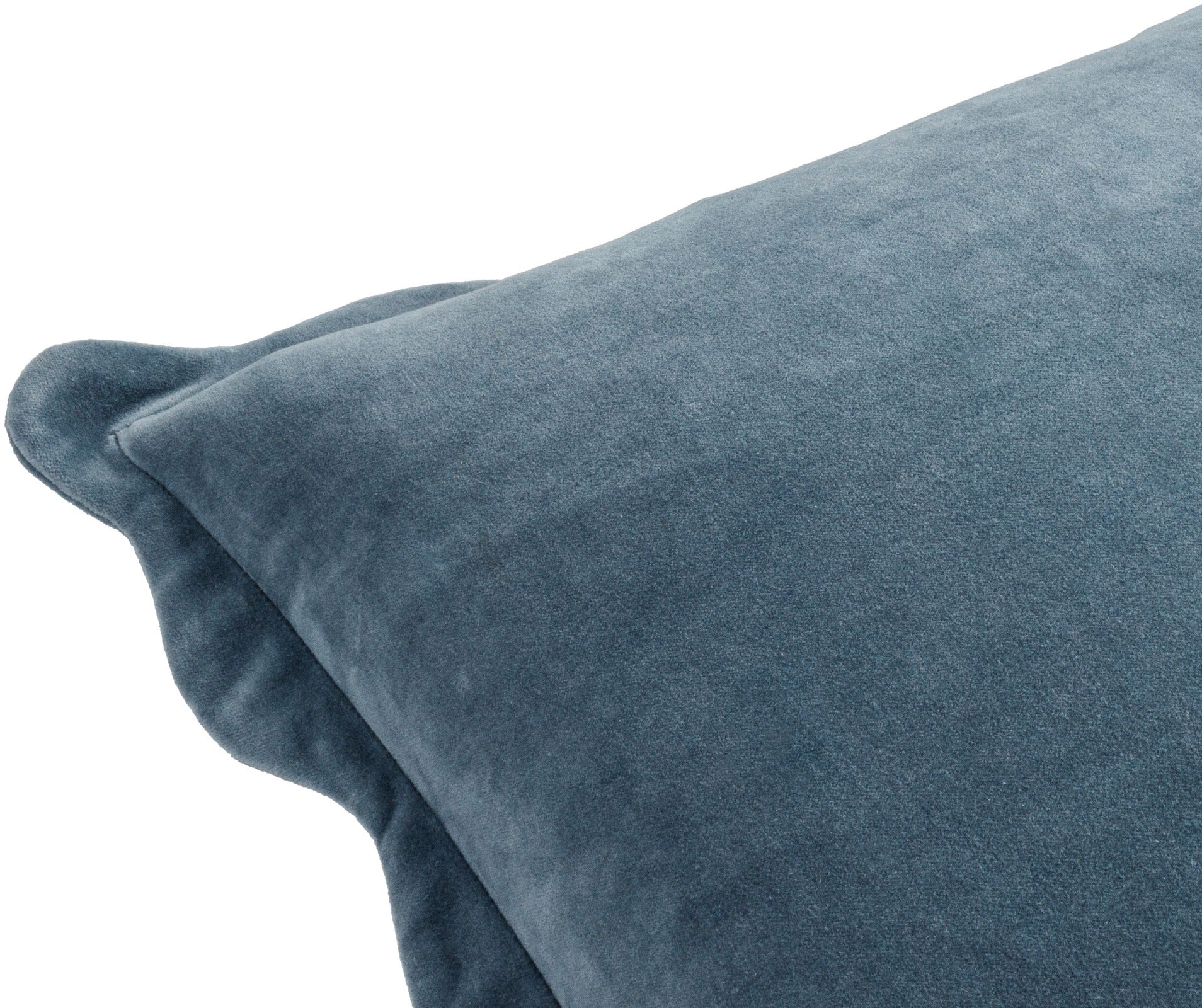 Keiichi Effervescent Woven Cushion – Dusky Indigo