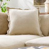 Keiichi Effervescent Woven Cushion – Oatmeal