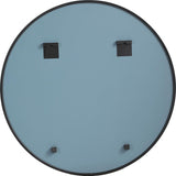 Keiichi Eve Large Round Mirror – Black
