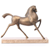Keiichi Flying Horse Sculpture – Gold