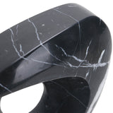 Keiichi Geometric Sculpture – Black Marble