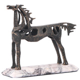 Keiichi Horse Sculpture – Dark Bronze