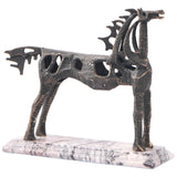 Keiichi Horse Sculpture – Dark Bronze