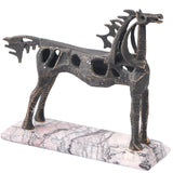 Keiichi Horse Sculpture – Dark Bronze