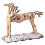 Keiichi Horse Sculpture – Gold