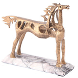 Keiichi Horse Sculpture – Gold