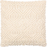 Keiichi Hygge Hand Woven Cushion – Cream