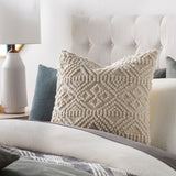 Keiichi Hygge Hand Woven Cushion – Cream