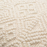 Keiichi Hygge Hand Woven Cushion – Cream