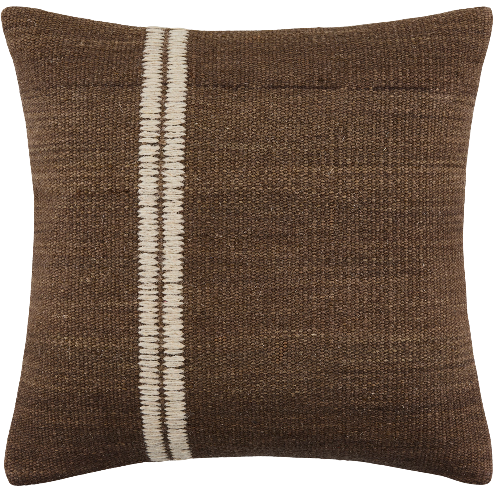 Keiichi Jundah Woven Cushion – Brown
