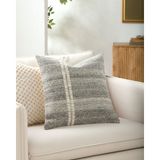 Keiichi Jundah Woven Cushion – Grey