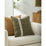 Keiichi Jundah Woven Cushion – Moss