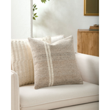 Keiichi Jundah Woven Cushion – Warm Natural