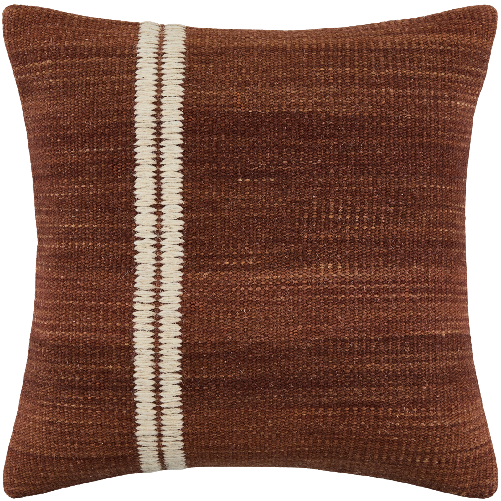 Keiichi Jundah Woven Cushion – Warm Red