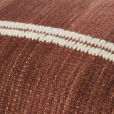 Keiichi Jundah Woven Cushion – Warm Red