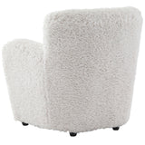 Keiichi Kemerton Accent Chair – Faux Fur
