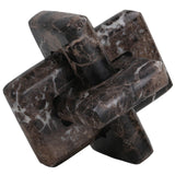 Keiichi Loop Sculpture – Large – Coffee Marble