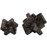Keiichi Loop Sculpture – Large – Coffee Marble