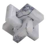 Keiichi Loop Sculpture – Large – Grey Marble