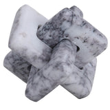 Keiichi Loop Sculpture – Small – Grey Marble