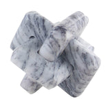 Keiichi Loop Sculpture – Small – Grey Marble