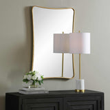 Keiichi Marianne Mirror – Gold Leaf