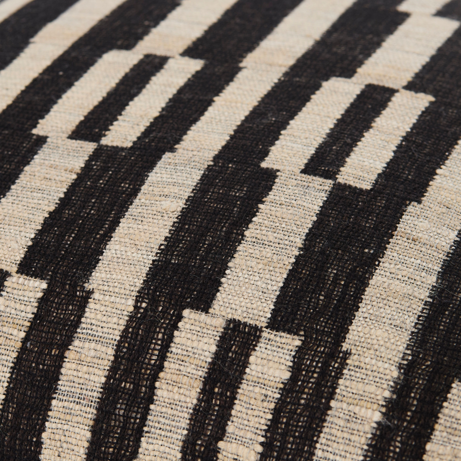 Keiichi Marzano Hand Woven Cushion – Black