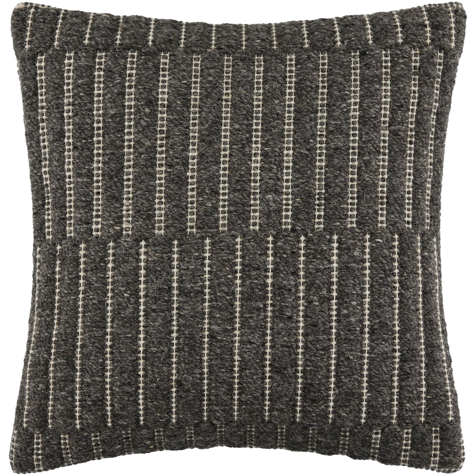 Keiichi Marzano Hand Woven Cushion – Charcoal