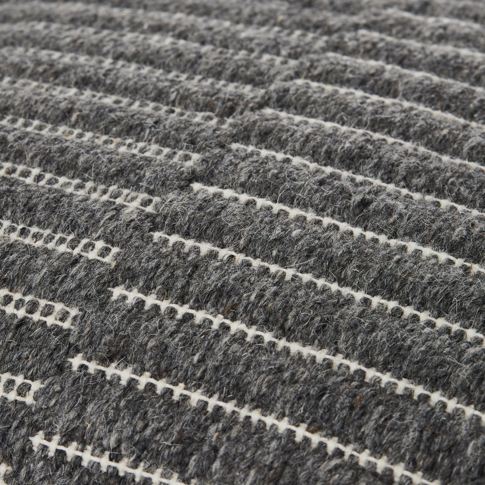 Keiichi Marzano Hand Woven Cushion – Charcoal