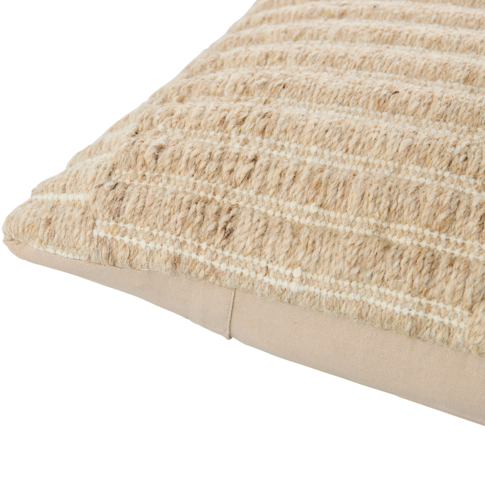 Keiichi Marzano Hand Woven Cushion – Warm Natural