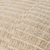 Keiichi Marzano Hand Woven Cushion – Warm Natural