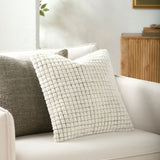 Keiichi Novoli Hand Woven Cushion – Off-White