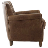 Keiichi Oxford Club Chair – Chocolate Leather