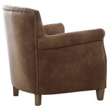 Keiichi Oxford Club Chair – Chocolate Leather