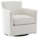 Keiichi Paxford Swivel Chair – Off-White