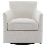 Keiichi Paxford Swivel Chair – Off-White