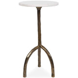 Keiichi Pietra Marble Top Drinks Table