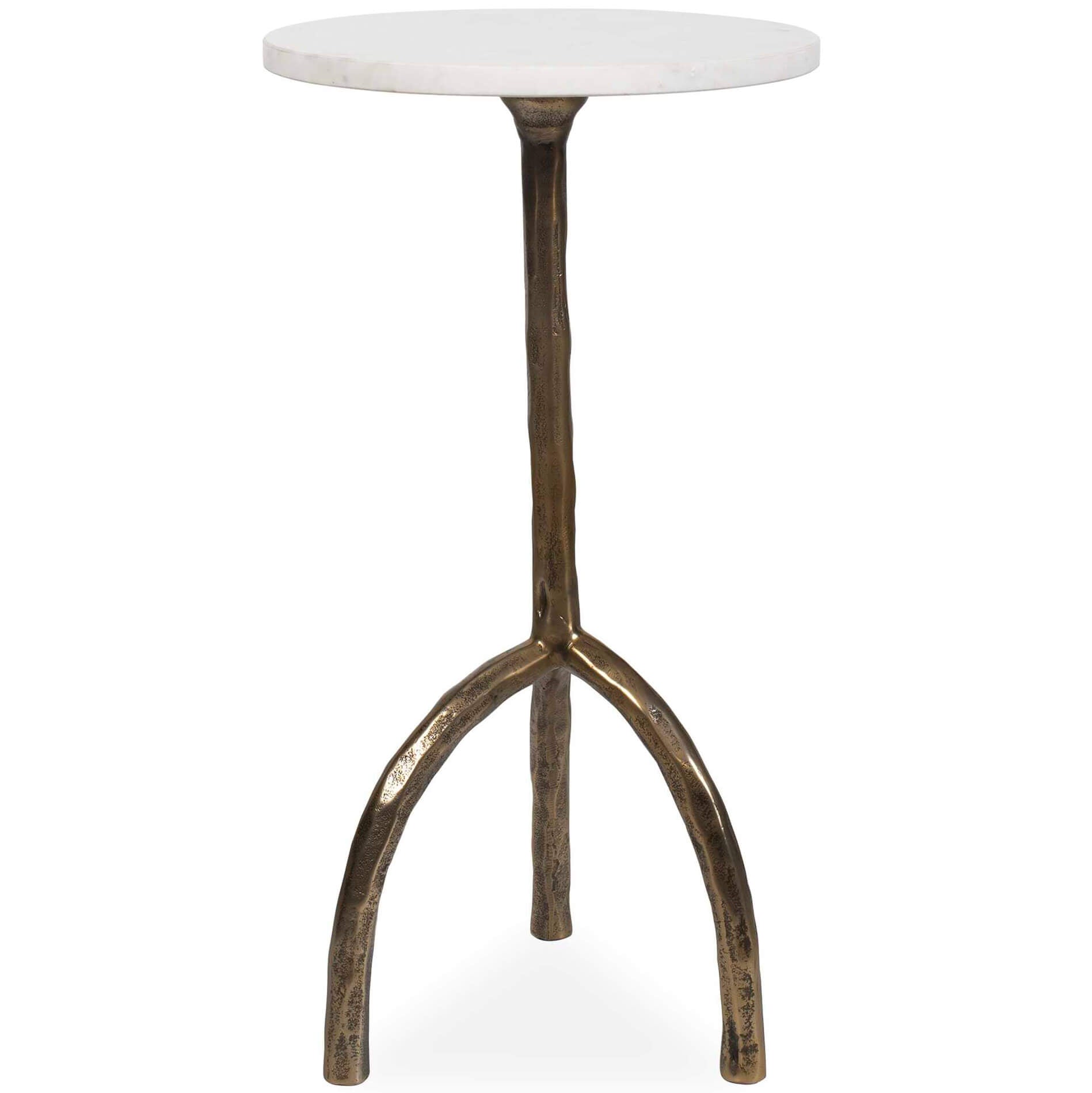 Keiichi Pietra Marble Top Drinks Table