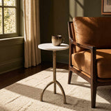 Keiichi Pietra Marble Top Drinks Table