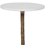 Keiichi Pietra Marble Top Drinks Table