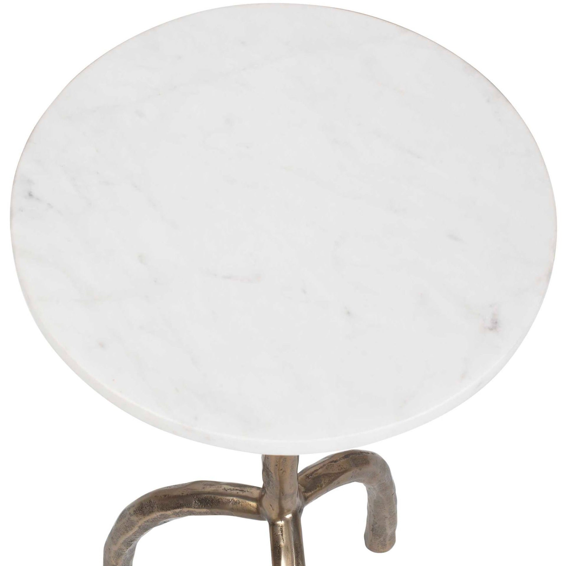 Keiichi Pietra Marble Top Drinks Table