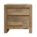 Keiichi Reclaimed Oak Bedside Cabinet