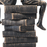 Keiichi Reading Figures Sculpture