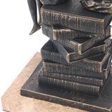 Keiichi Reading Figures Sculpture