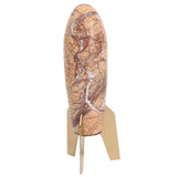 Keiichi Rocket Sculpture – Brown Marble – Large