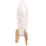 Keiichi Rocket Sculpture – White Marble – Large