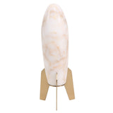 Keiichi Rocket Sculpture – White Marble – Small