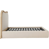 Keiichi Sandford Curved Upholstered Bed – King